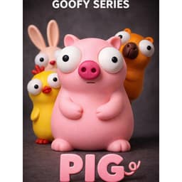 Mô Hình Đồ Chơi 3D Thú Mắt Lồi GOOFY SERIES - Đồ Chơi Độc Đáo, Mắt Chuyển Động, Quà Tặng Sáng Tạo 4