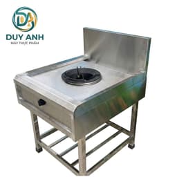 Bếp Á 1 2 3 4 5 Họng, Bếp GaS  Công Nghiệp Inox Cao Cấp Đơn Đôi Inox Cao Cấp Có Van Xả Nước hàng công ty-Inox 304 5