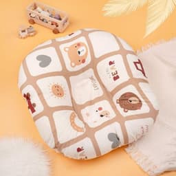 Gối Chống Trào Ngược Cho Bé - Gối Nằm Cho Bé Ti Bình Chống Trớ - Gối Chống Trào Có Vỏ Gối Cotton Tháo Rời 8