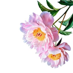 Decal Hoa Mẫu Đơn Hồng 3D - Sticker Dán Tủ Lạnh, Cửa Kính 6