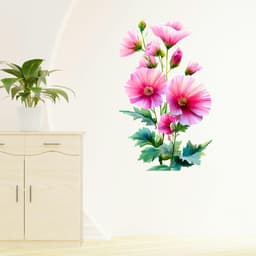 Decal Hoa Hồng Mỏng - Sticker Dán Tủ Lạnh, Cửa Kính, Tường Nhà Chống Nước Tự Dính Chất Lượng Cao 2