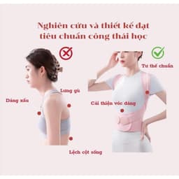 Đai Chống Gù Cong Vẹo Cột Sống Lưng (Nam&Nữ) - Chống Gù Lưng, Cong Vẹo Cột Sống, Thoái Hóa, Thoát Vị Đĩa Đệm----- ## 4