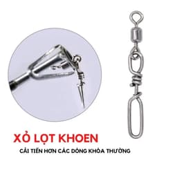 Khóa Link Câu Lure FUJI Lọt Khoen – Khóa Nối Mồi Câu Cá Nhỏ Gọn, Dễ Tháo Lắp 2