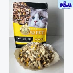 Hạt Cho Mèo S2PET V1, V2, V3  Siêu TOPPING 50% - Kích Thích Thèm Ăn, Phù Hợp Mọi Lứa Tuổi 3