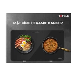Bếp từ 2 vùng nấu HAFELE HS-I5521FG (536.66.850) - 9 Mức công suất, Mặt kính Kanger, 3000W - Bảo hành 24 tháng 4