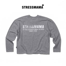 Áo Thun phông Tay Dài STRESS  PAPA COACH logo l66 in 5D longtee boxy dáng rộng nam nữ streetwear LONGSLEEVE AM123 5