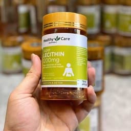 Mầm đậu nành Healthy Care Super Lecithin 1200mg của Úc 100 viên 1