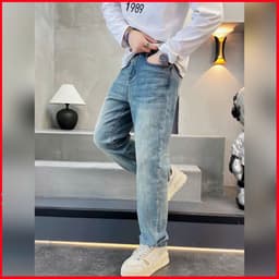 JEAN NAM CAO CẤP,FORM TRẺ TRUNG,NĂNG ĐỘNG,DIỆN CÙNG ÁO THUN HAY ÁO SƠ MI ĐỀU ĐẸP QJ-9898 VIC 1