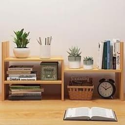 Kệ sách để bàn mini bằng gỗ tiện ích đa năng mẫu Lux01 2