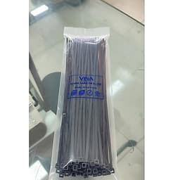 Dây rút nhựa màu đen nhiều kích cỡ 10cm, 15cm, 20cm, 25cm, 30cm, 100 sợi/ túi 2