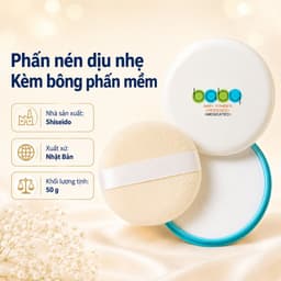 Phấn Nén Shiseido Baby Pressed Powder 50g Nội Địa Nhật -  Phấn Rôm Cho Bé - Phấn Kiềm Dầu Cho Mẹ 5