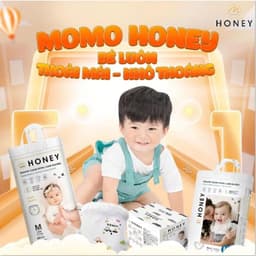 [Combo 2 Bịch] Tã Bỉm Honey Premium Tơ Tằm Chính Hãng Cho Bé 6