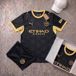 Bộ Quần Áo Bóng Đá CLB Manchester City 26/27 - Vải Polyester Gai Thái Cao Cấp 3