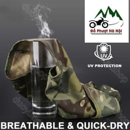 [HN] Mũ trùm đầu Bandana để đi xe đạp Trượt băng Săn bắn Camo Chống gió. Đi Phượt , Moto , xe máy 9