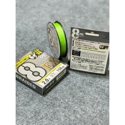 Dây Lure PE ViKing X8 StrongGest 150m Tặng Mồi CHADO Hư Diện, Leader, Chụp Chì, Snap, Link Chống Xoắn 5