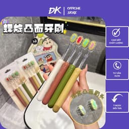 Sét 4 Bàn Chải Bản Rộng Lông Mềm Làm Sạch Sâu Gia Dụng ĐK VOICON-[TV01] 8