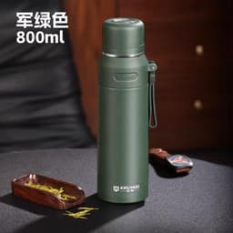 ​Bình Nước Giữ Nhiệt Inox 316 Dung Tích Lớn 600ml-1000ml Có Lưới Lọc Trà Dây Đeo Tiện Lợi  Dã Ngoại  VOICON-[CU22] 6