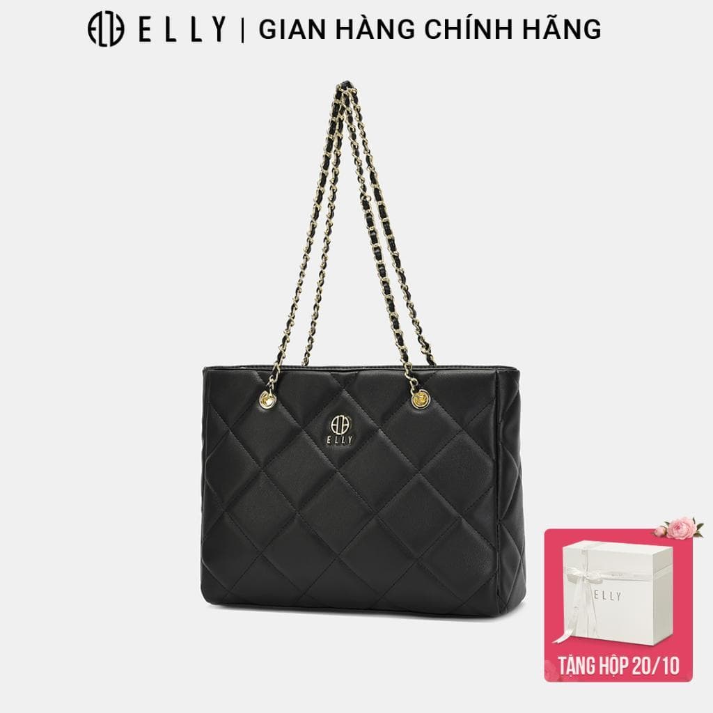 [Tặng hộp 20.10] Túi xách nữ ELLY EL361 túi đeo chéo đeo vai da tổng hợp cao cấp thanh lịch