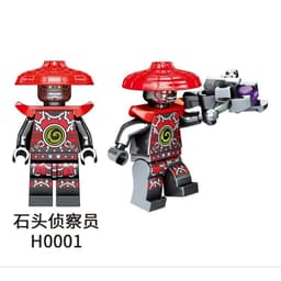 [IN LƯNG]Mô Hình Nhân Vật Ninjago Lính Đá,Lính Xương-Minifigures Ninjago Pilot,season 2 7