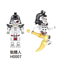 [IN LƯNG]Mô Hình Nhân Vật Ninjago Lính Đá,Lính Xương-Minifigures Ninjago Pilot,season 2 8