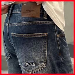 QUẦN JEAN NAM FORM RỘNG, THOẢI MÁI - CÁ TÍNH - DỄ PHỐI ĐỒ QJ-9865 VIC 5