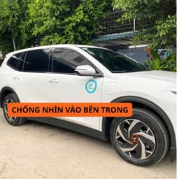 Phim cách nhiệt Nano Ceramic CẮT CHUẨN PHOM 6 ô cửa xe Vinfast Limo Green, dễ dáng tự dán tại nhà 6
