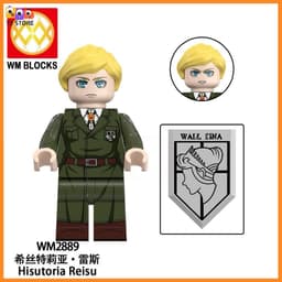 Minifigure Attack On Titan Đồ Chơi Lắp Ráp Mô hình Các Nhân Vật Truyện Tranh Attack on TiTan (WM6204) 8