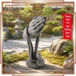 Bộ tiểu Tôn Ngộ Không giác ngộ đá sa thạch ST.PVN2678 - Tượng deco, trang trí tiểu cảnh, bán cạn, terrarium 6