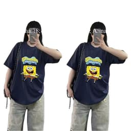 [ Áo Thun MỎNG ] Áo thun cotton nữ Bình Dân cổ tròn vải mỏng nhẹ theu bọt biển dễ thương -thoitrang99 5