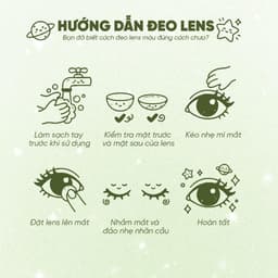 Kính Áp Tròng Màu HORIEN Săn Màu Cửu Châu 1 Ngày 5 Chiếc – Lens Màu Tự Nhiên, DIA 14.2mm, GDIA 13.4–13.5mm, Water 38% 8