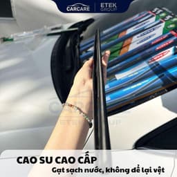 BỘ GẠT MƯA Ô TÔ Xe HYUNDAI i10, i20, Accent, Elantra, Tucson, Santafe - COMBO 2 GẠT Thân Mềm 3 Khúc Cao Cấp UP PARTS 5