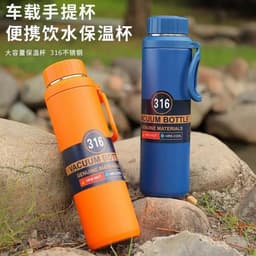 Bình Giữ Nhiệt VACUUM BOTTE Inox 316 Dung Tích 800/1000ml - Giữ Nhiệt Lâu, Dùng Cho Nam Nữ -[VOICON-[LA88] 9