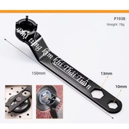Cờ lê bốn mónġ vuốt máy mài góc BLACKON, Cờ lê bốn mónġ vuốt đa năng 6 trong 1, Phụ kiện máy tháo gỡ điều chỉnh dày 1