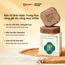 "Dầu Gội Hà Thủ Ô 90g - Giảm Rụng Tóc, Tẩy Tế Bào Chết & Dưỡng Ẩm Tóc Khỏe Mạnh" 2