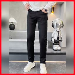 JEAN ĐEN CAO CẤP,GIỮ MÀU BỀN ĐẸP,LÊN FORM GỌN GÀNG,CHỐNG NHĂN,THIẾT KẾ VẢI 3 LỚP DÀY DẶN,QJ-3223 VIC 3