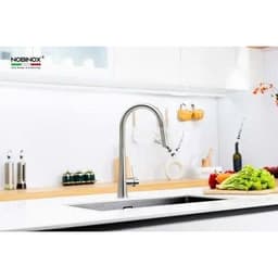 VÒI RỬA BÁT DÂY RÚT NOBINOX WINTO NX501 | Vòi dây rút Nóng Lạnh 6