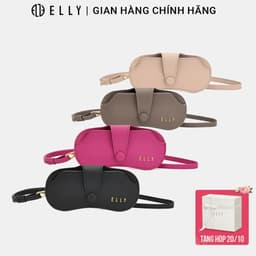 [Tặng hộp 20.10] Túi đựng mắt kính ELLY EL419 da tổng hợp nhỏ gọn thời trang 1