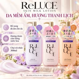 Sữa Dưỡng Thể Nước Hoa ReLUCE 300ml Nhật Bản Dưỡng Ẩm Mềm Da Mùi Hương Dễ Chịu 5