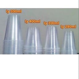[Combo 500 Cái] Ly nhựa tiện dụng đủ size 2