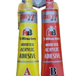 Keo dán AB 2 thành phần vỉ 2 tuýp 20g 80g - Dán Đa Năng siêu chắc chịu nhiệt chịu nước nhanh khô - Kim Khí Minh Tâm 3