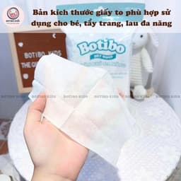Combo Chăm Sóc Bé Botibo Kids - Tấm Lót Chống Thấm & Khăn Khô Đa Năng 2