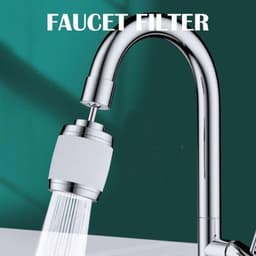 Vòi rửa bát lọc xoay 720 °, Đầu Vòi Hoa seᵰ Có Thể Xoay, 3 Chế Độ, Bộ Lọc Vòi Nước, Vòi Phun Nhà Bếp 4
