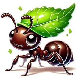 HỎA TỐC Decal Dán Tường, Xe Hơi Hình Chú Kiến Chăm Chỉ Dễ Thương Chống Thấm Nước 4