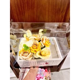 💐 HỘP HOA 2 NGĂN MICA – QUÀ TẶNG SANG TRỌNG, TINH TẾ, ĐA DỤNG 💐 7