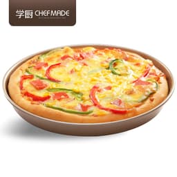 CHEFMADE Nấu Ăn sầu Riêng Pizza Chảo Nướng Bánh 20 / 23 / 27 / 30cm Pizza Khuôn Bánh Gia Đình Dụng Cụ Nướng Bánh 4