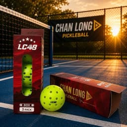 [CHÍNH HÃNG] Bóng Pickleball CHANLONG LC48 Pro 48 Lỗ, Bay Chính Xác, Chống Méo, Tập Luyện Thi Đấu 3
