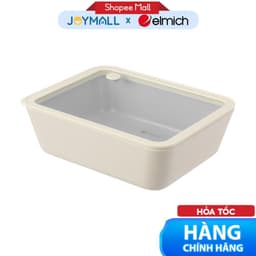 Hộp Thuỷ Tinh Phủ Sứ Bảo Quản Thực Phẩm Elmich EL4015 EL4016 EL4017 Nhiều Dung Tích, Chống Rò Rỉ - Chính Hãng - JoyMall 1