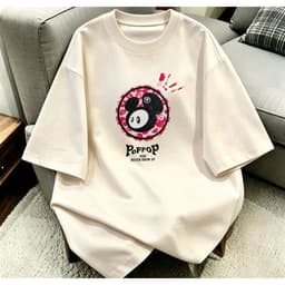 < Deal Mở Bán > Áo phông nữ tay lỡ rộng cotton su mát  phong cách cool, hót trend dễ thương POPPOP -thoitrang98 2