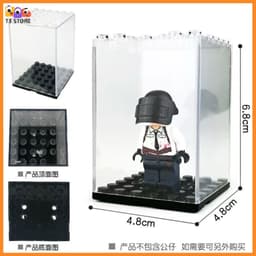 Hộp Mica Đựng Minifigure Cỡ Nhỏ Nguyên Khối Trong Suốt siêu đẹp giá rẻ 3
