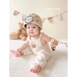 Mũ Bảo Hộ - Nón Bảo Vệ Đầu Cho Bé - Mũ Bảo Hiểm Tập Bé Ngồi Xe -  Mũ Bảo Vệ Đầu Cho Bé Tập Đi 4